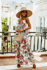 Russell Floral Ruffle Tiered Maxi Dress