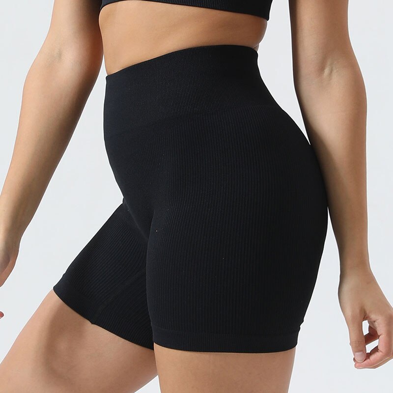 KittenAlarm - Mojoyce Fitness Yoga Leggings Women Ribbed Yoga Pants Sport High Waist Push Up Tights Pants Workout Running Leggings Gym Clothing