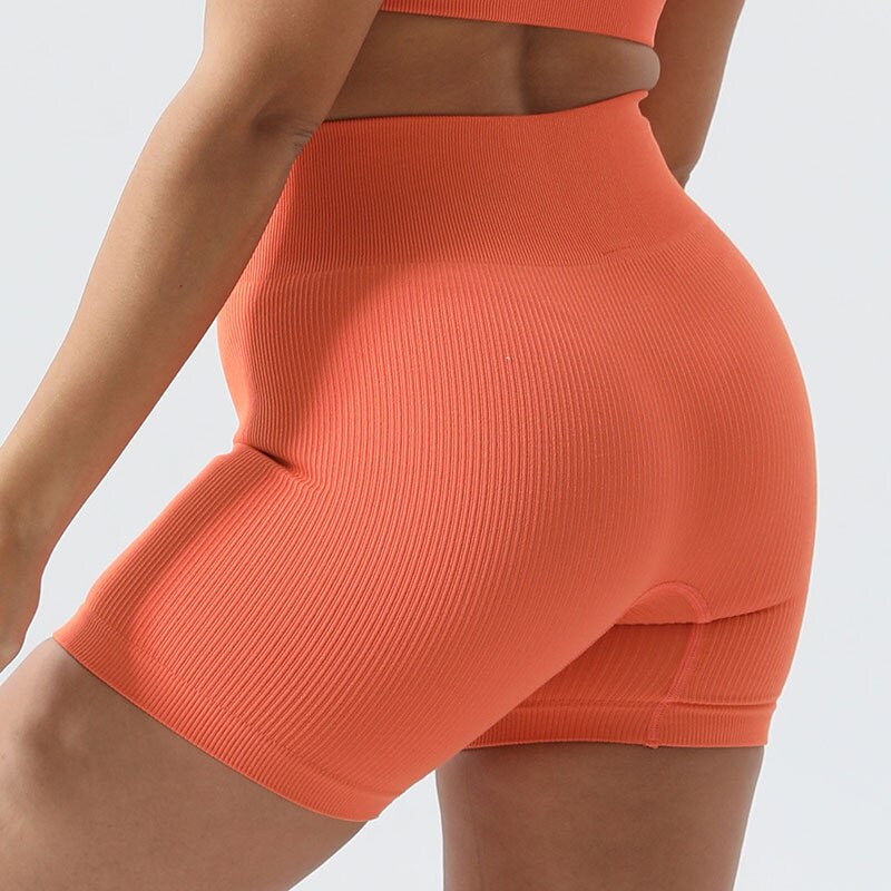 KittenAlarm - Mojoyce Fitness Yoga Leggings Women Ribbed Yoga Pants Sport High Waist Push Up Tights Pants Workout Running Leggings Gym Clothing