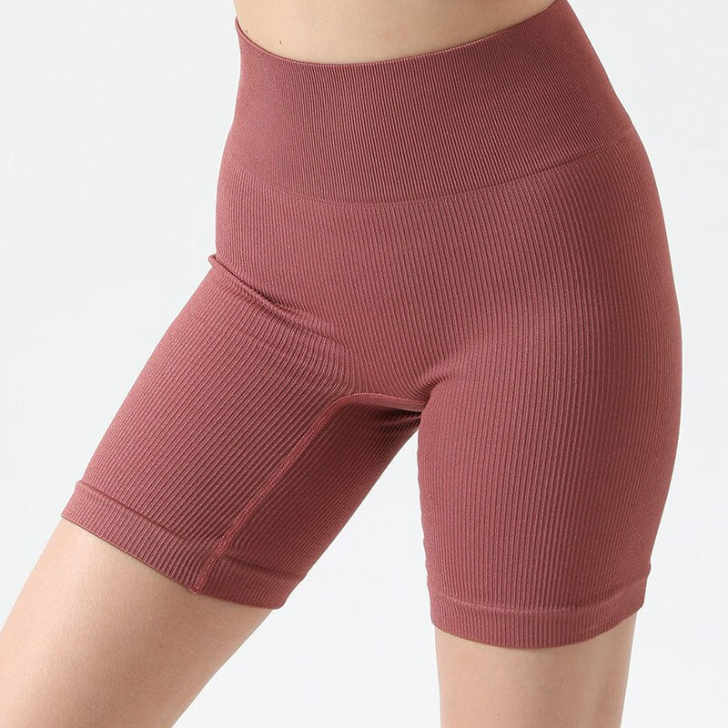 KittenAlarm - Mojoyce Fitness Yoga Leggings Women Ribbed Yoga Pants Sport High Waist Push Up Tights Pants Workout Running Leggings Gym Clothing