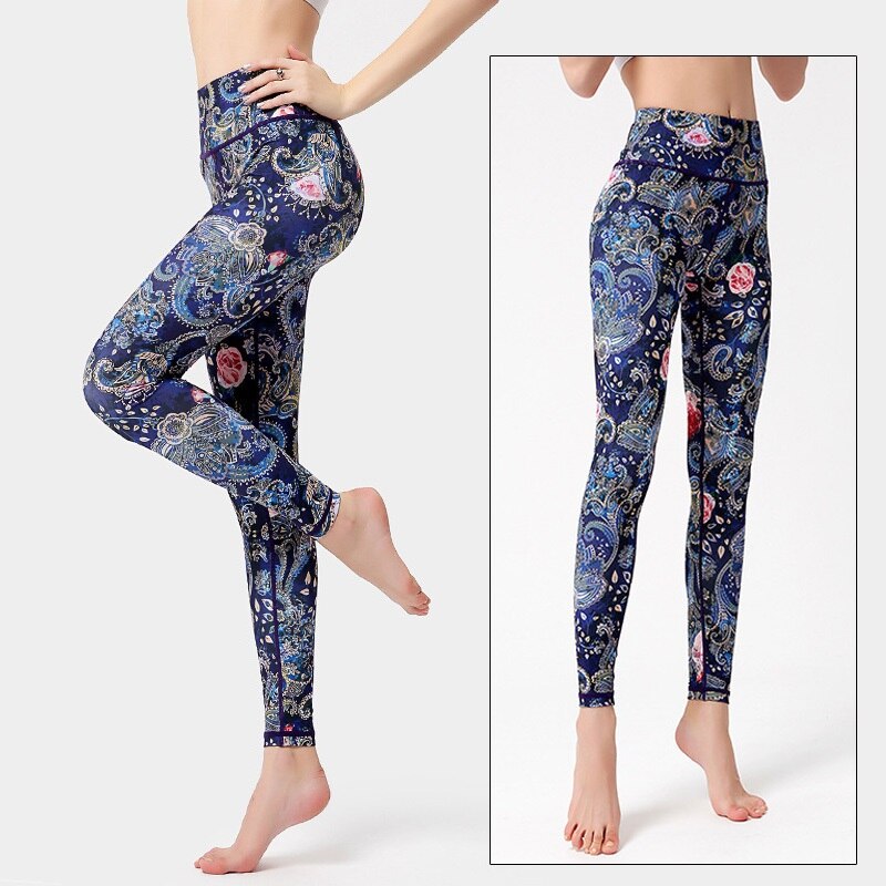 KittenAlarm - Mojoyce Cloud Hide Women Prints Sports Leggings Fitness Gym Yoga Pants High Waist Sexy Long Tights Running Trouser Workout Plus Size