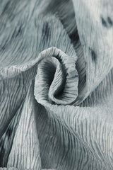 Tie Dye Off Shoulder Flare Sleeve Blouse