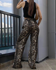 Daphne Elegant Pants Print / M