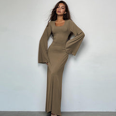 Elizabeth Maxi Dress - Khaki