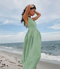 Bailey Dress-Green
