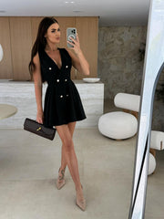 Sirico Mini Dress - Black
