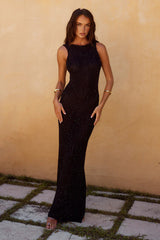 Alfonso Maxi Dress - Black