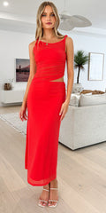 Sayers Dress - Red