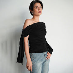 Cropper Top - Black