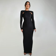 Ciara Maxi Dress - Black