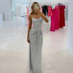 Vinson Maxi Dress - Silver