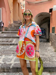 Island Babe Co-ord - Pink