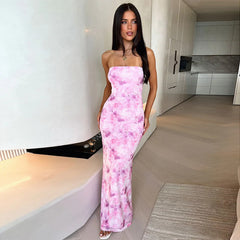 Pires Maxi Dress - Pink