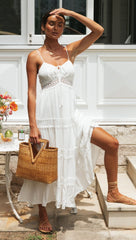 Ruben Maxi Dress - White