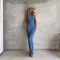 Parson Maxi Dress - Blue