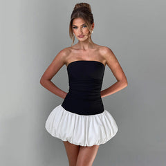 Vemola Mini Dress - Black