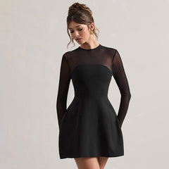 Rhythm Mini Dress - Black