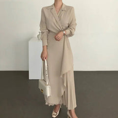 Reya Maxi Dress - Beige