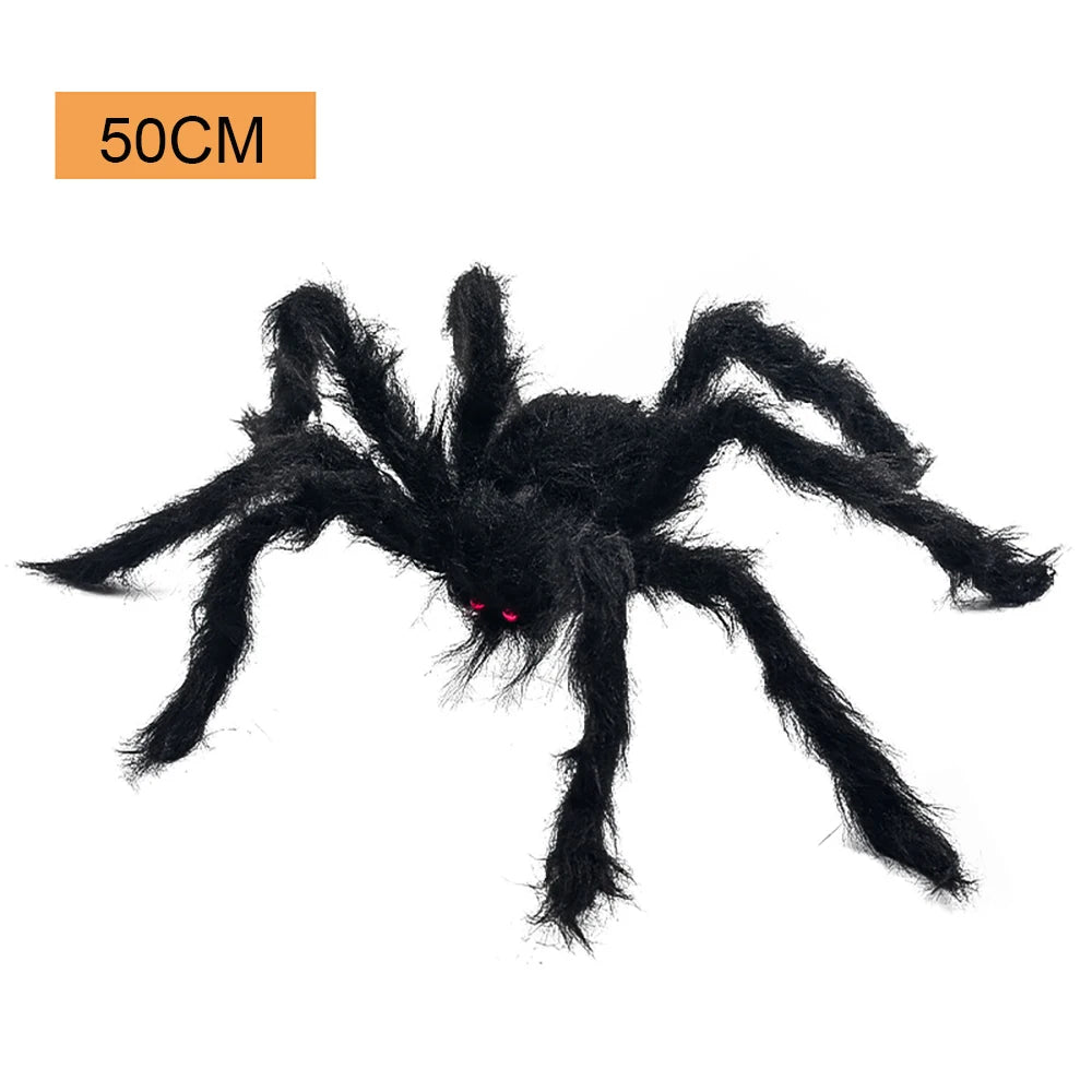 Giant Outdoor Plush Spider Halloween Decorative Item