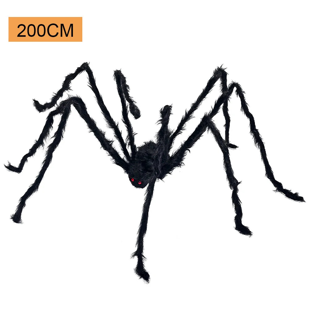 Giant Outdoor Plush Spider Halloween Decorative Item