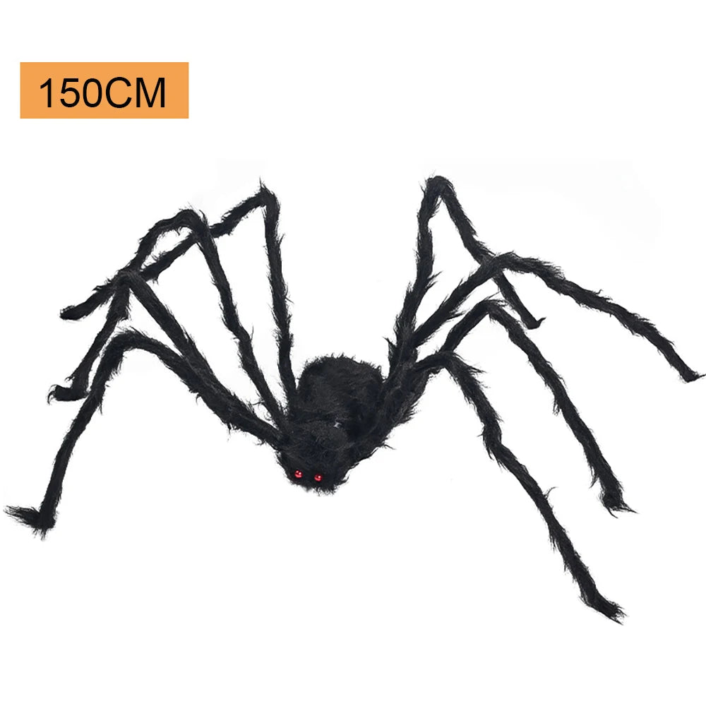 Giant Outdoor Plush Spider Halloween Decorative Item