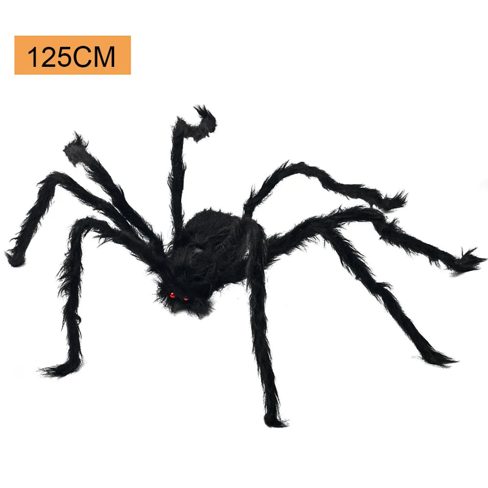 Giant Outdoor Plush Spider Halloween Decorative Item