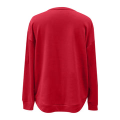 Big Bow Chic Long Sleeve Tunic Y2K Christmas Hoodie Hoodies-L