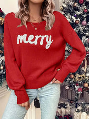 Elegant Winter Warm Trendy Christmas Sweater Sweaters-L