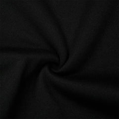 Leisure Merry Alphabet Printed Soft Round Neck Retro Christmas Hoodie Hoodies-L