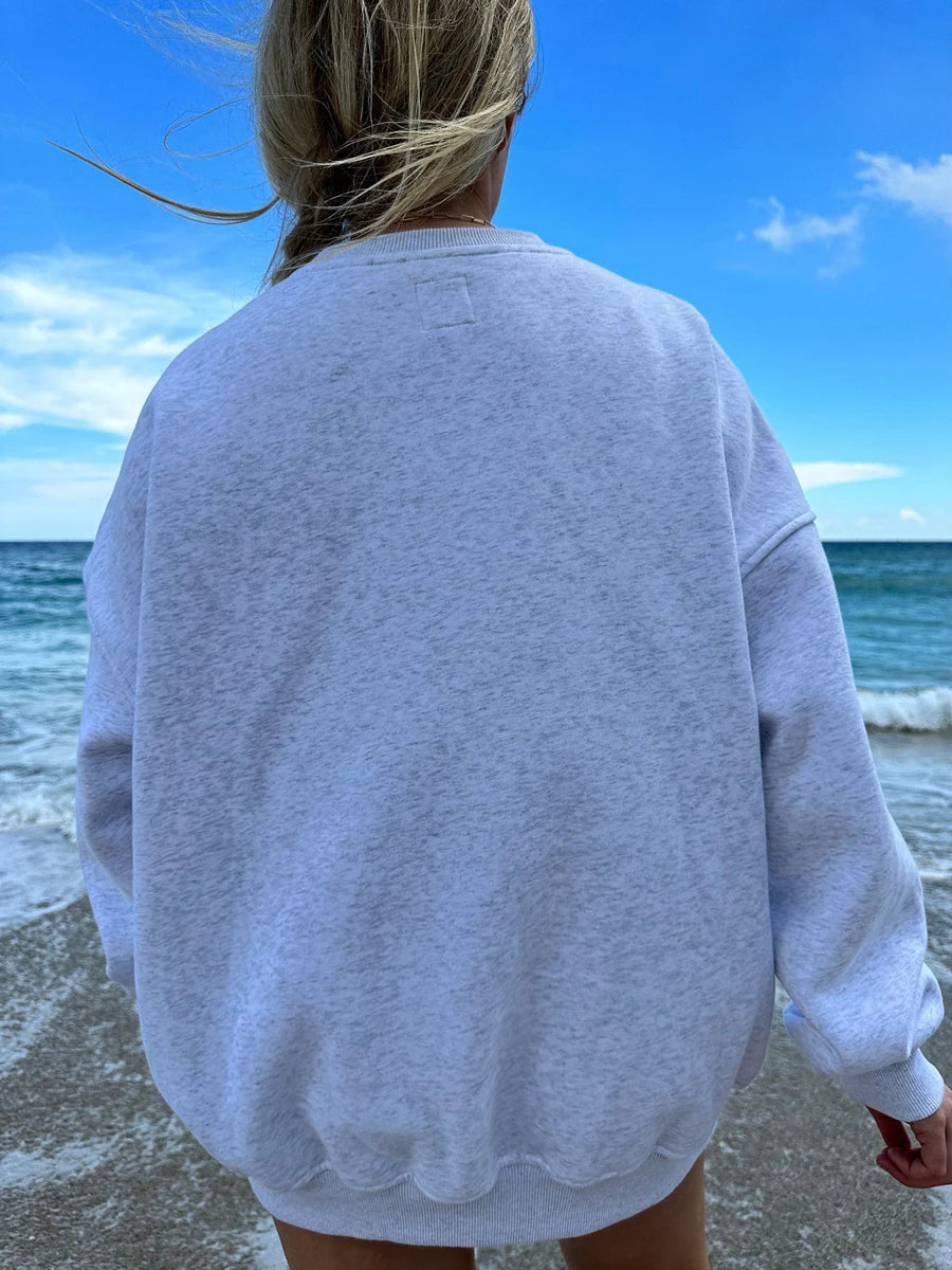 Gingerbread Crew Neck Christmas Hoodie Hoodies-L