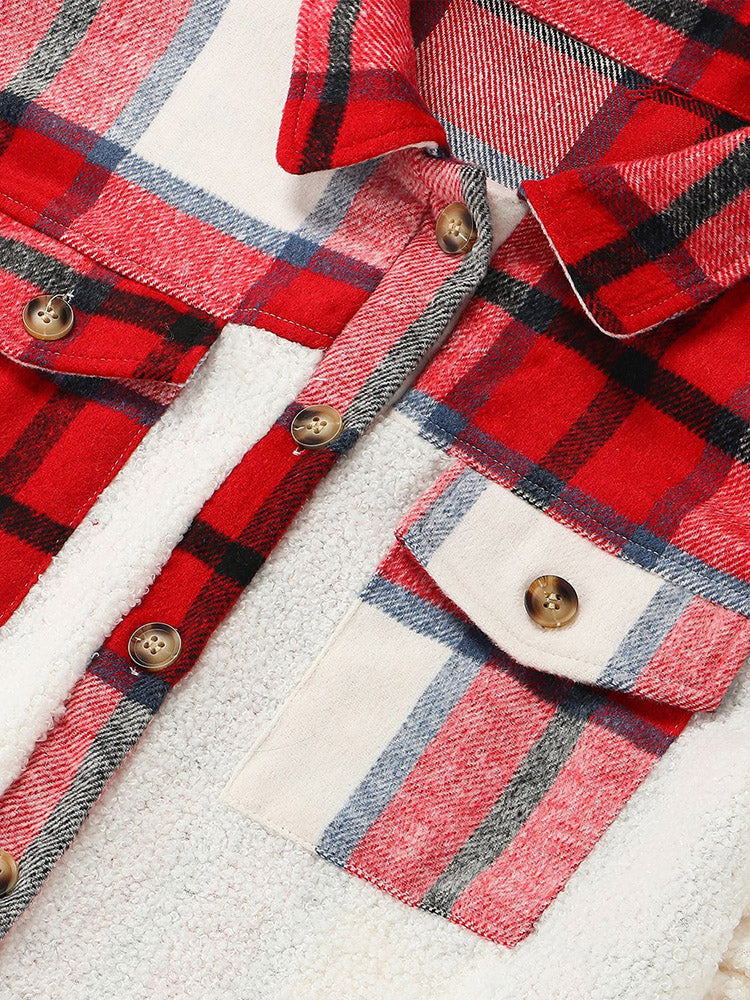 Lamb Denim Graceful Patchwork Coat Coats & Jackets