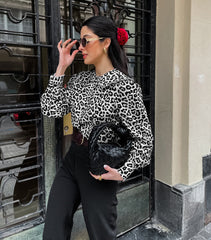 Luxor Printed Shirt - White