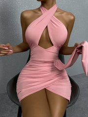 Arissa Mini Dress - Pink