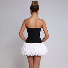 Vemola Mini Dress - Black