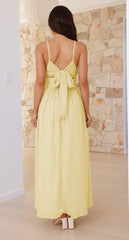 Croft Dress - Yellow