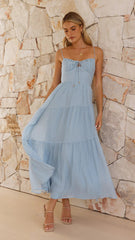 Lecter Maxi Dress - Blue