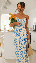 Felix Maxi Dress - Blue