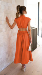 Duchess Dress- Orange
