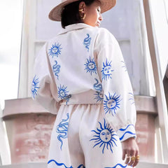 Salty Shores Co-ord - White