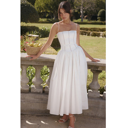 Queenstown Midi Dress - White