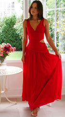 Cherry Dream Dress - Red
