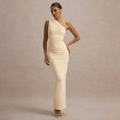 Zuma Assymetrical Dress - Yellow