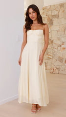 Ducasse Maxi Dress - Yellow
