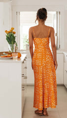 Felix Maxi Dress - Orange