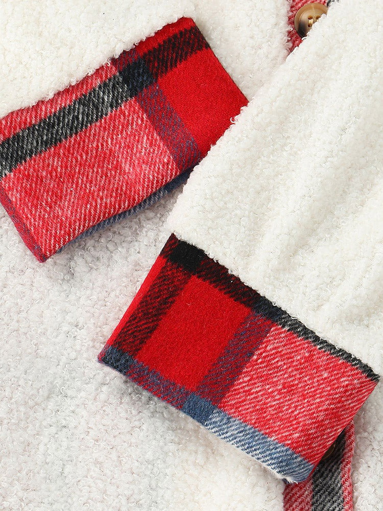 Lamb Denim Graceful Patchwork Coat Coats & Jackets