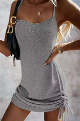 Knitted Bodycon Mini Dress