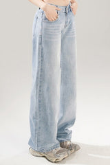Low Rise Loose Wide Jean