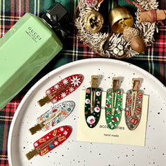 Christmas Seamless Side Hair Duck Bill Hair Accessory