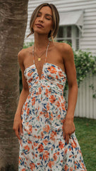 River Maxi Dress - Orange