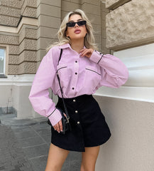 Casual Slay Shirt - Pink